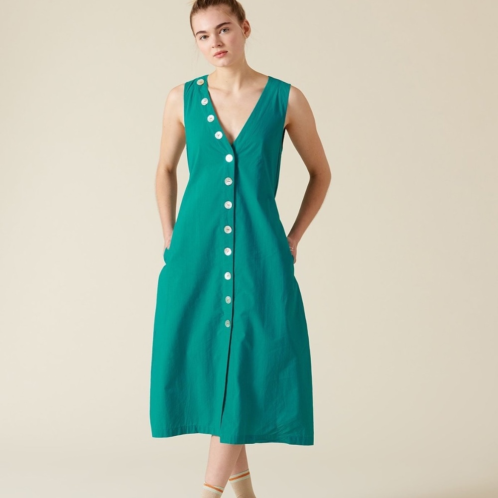 Rachel Antonoff Charlotte Dress in Peacock